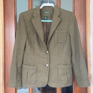 Ralph Lauren wool jacket blazer. Size 10.